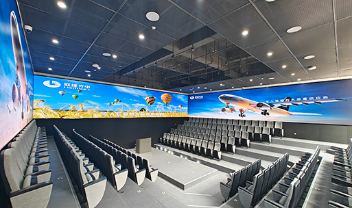 Innovative 3-Sided Lecturing LED Video Screen! Esdlumen Education Display Solutions Boost Modernization of Zhongfa Aviation Institute of Beihang University