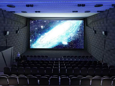 Can LED screen instead of projection in the movie theater?