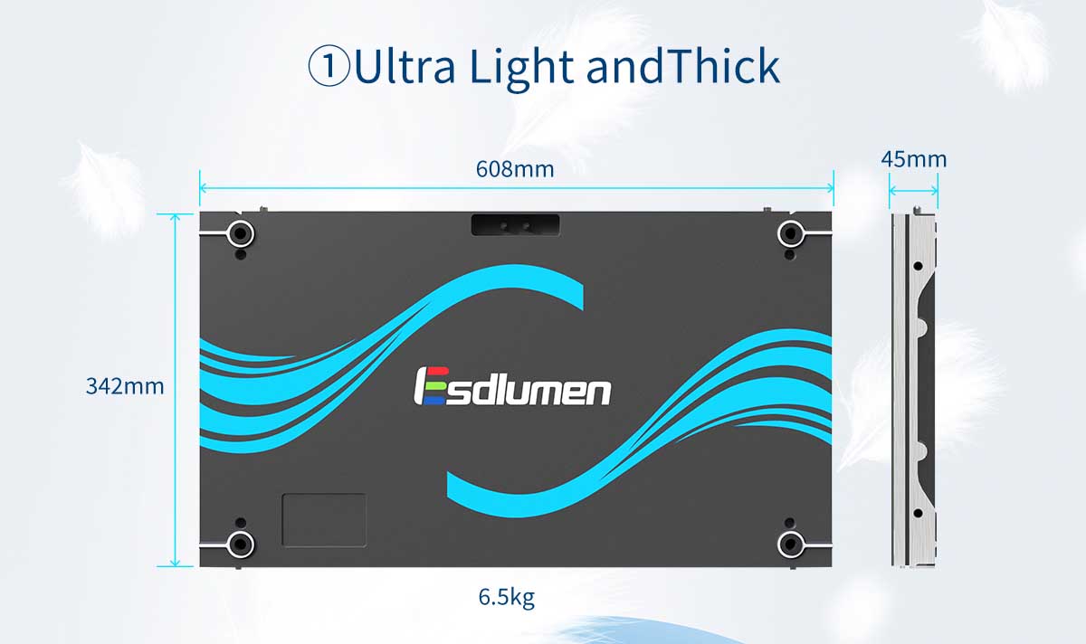 Fine-pitch LED screen