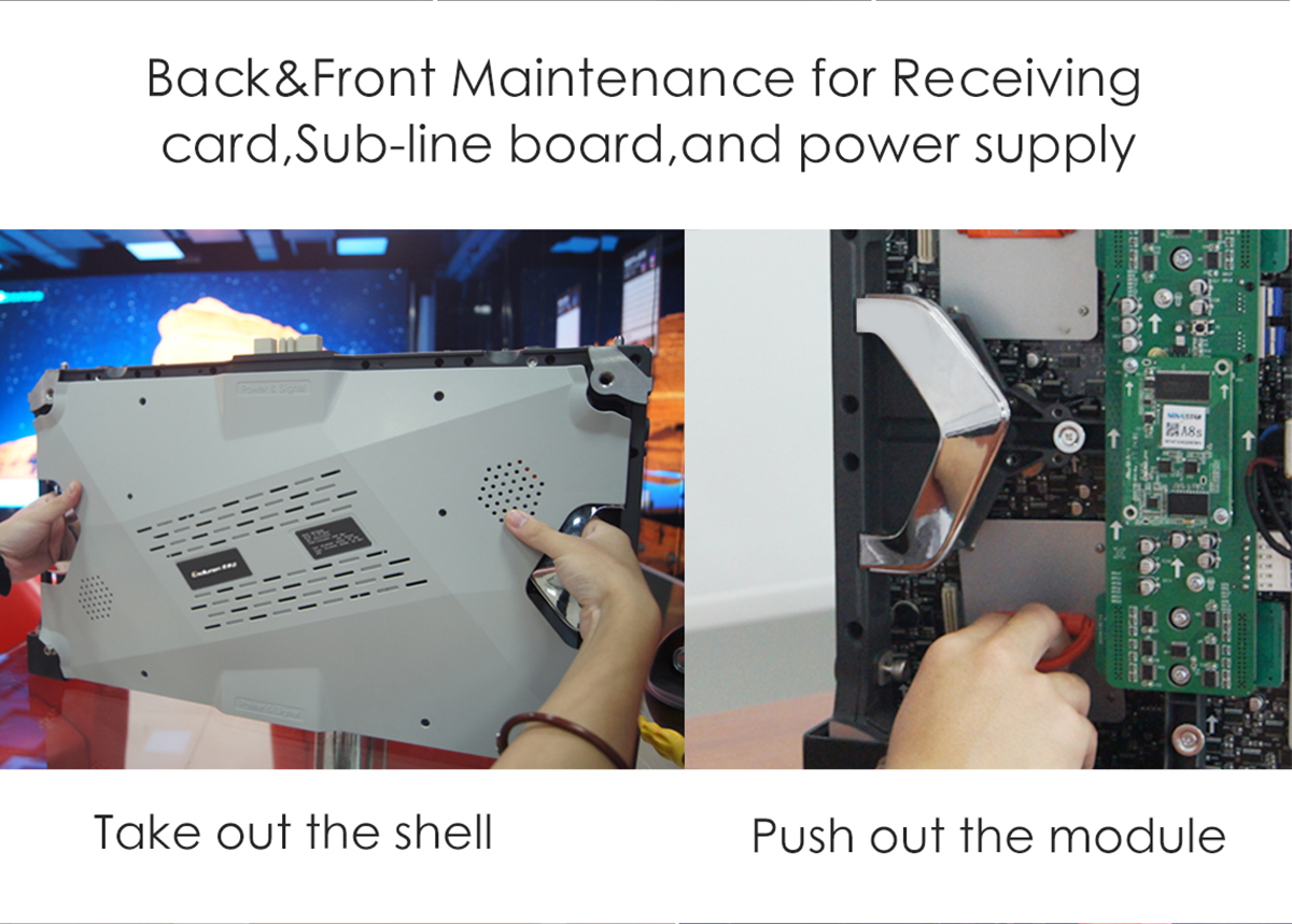 easy maintenance indoor led screen