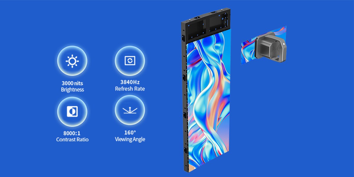 Total Front Maintenance Commercial LED display | p2.6 led screen wall |p1.9 led display board for shop