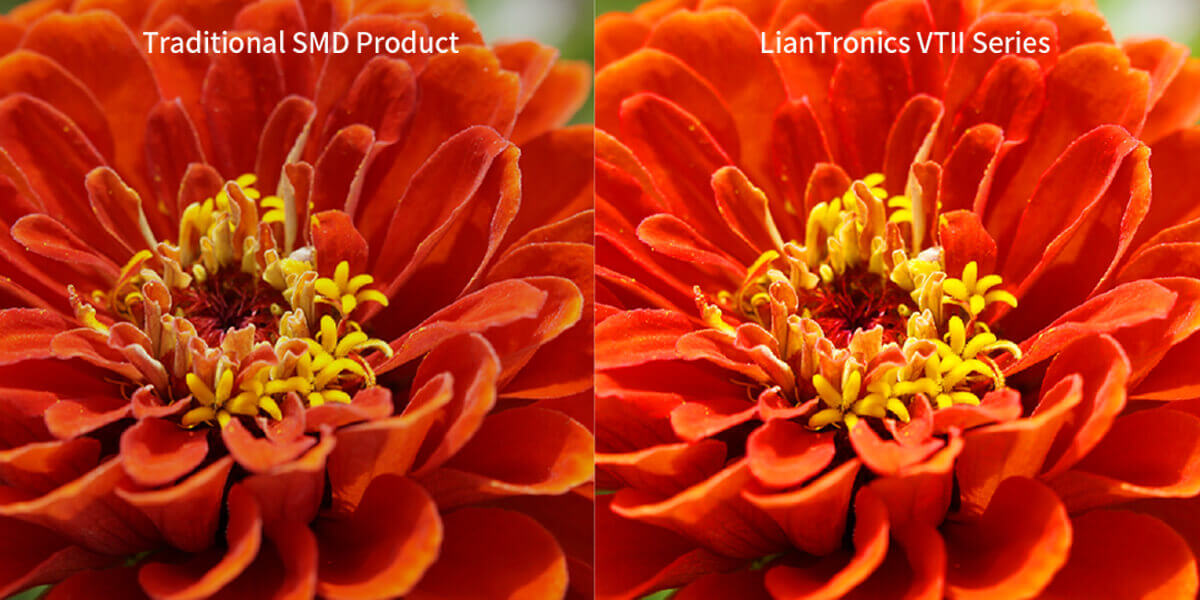 Vmicro Display cob led technology