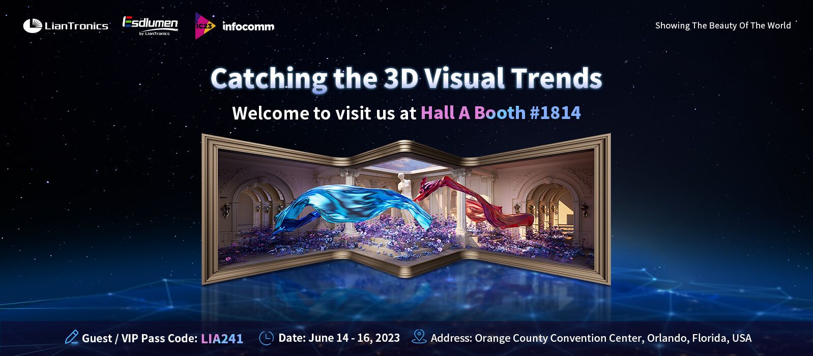 InfoComm 2023 The WOW 3D solution