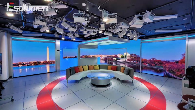 LianTronics Fine-Pitch LED Video Walls Renewed NBC Washington Studios