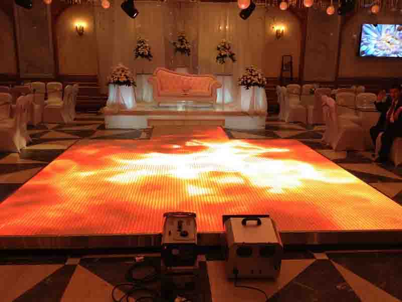 DP P31 ， dance floor led screen in the club in Cairo,Egypt
