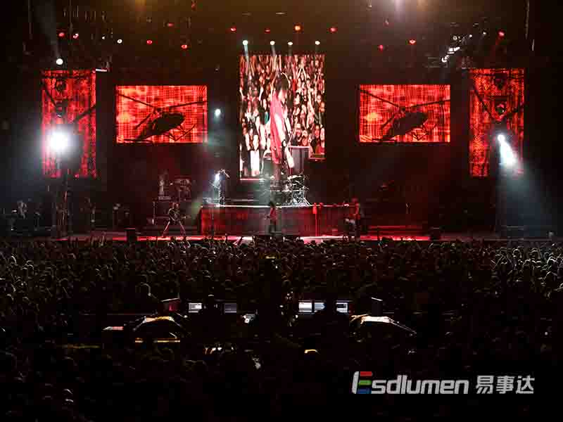 Curtain P10 For Guns N 'Roses concert，Mexico